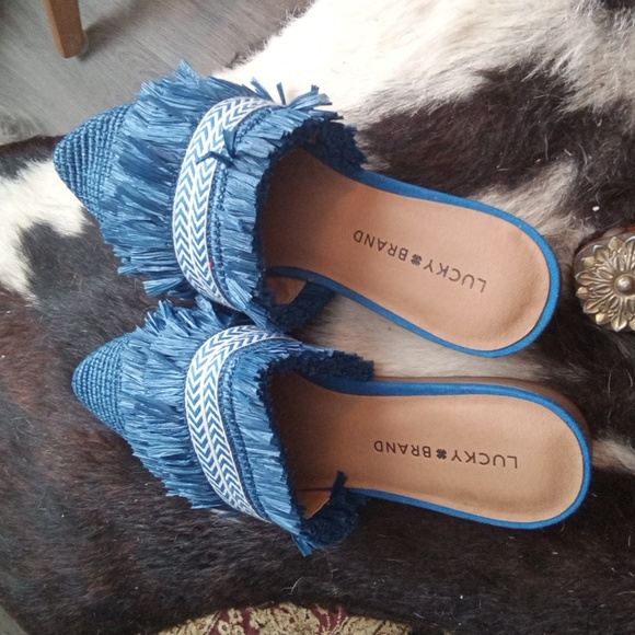 Lucky Brand • Baoss mule • BNIB • size 8 • blue - Picture 9 of 10